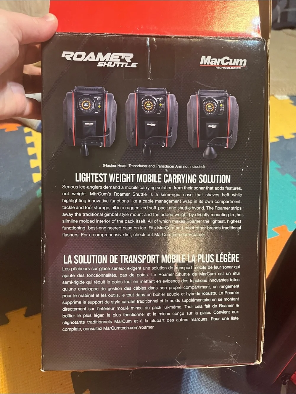 MarCum roamer portable